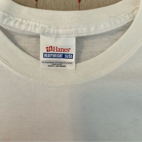 China Giant Panda by Air Waves Hanes Heavyweight 50/50 Graphic Shirt Adult Large - Picture 6 of 6